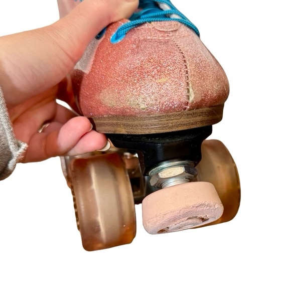 Sure-Grip Stardust Pink Glitter Roller Skates - Picture 9 of 12